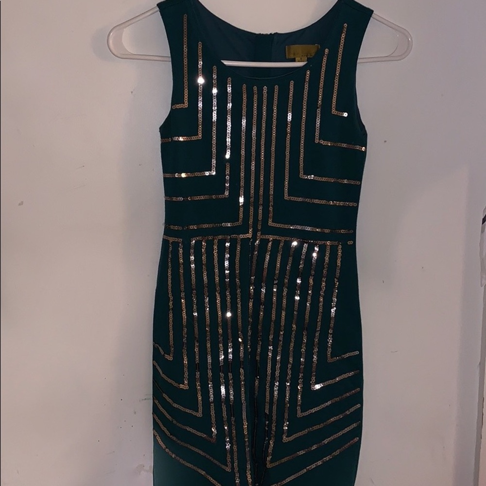 Green Sparkly Dress